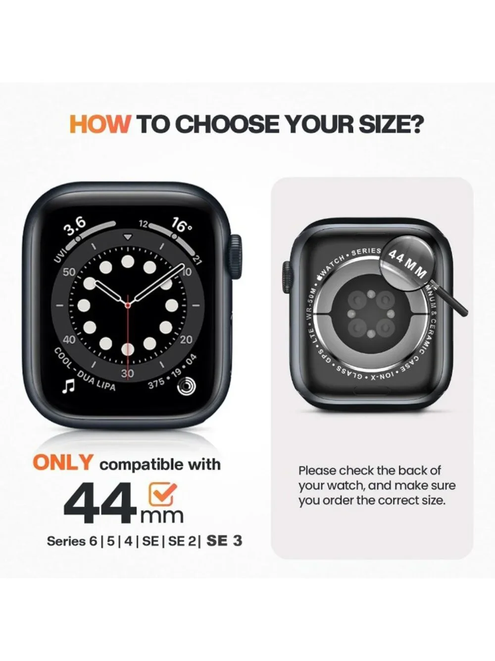 Shockproof Aluminum Alloy Case for Apple Watch SE/Series 6/5/4 - Ultra-Style